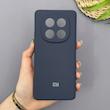 قاب گوشی Redmi Note 14 Pro 4G شیائومی سیلیکونی اورجینال پاک کنی سورا SORA درجه یک زیربسته سرمه ای کد 169908