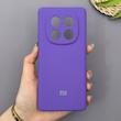 قاب گوشی Redmi Note 14 Pro 4G شیائومی سیلیکونی اورجینال پاک کنی سورا SORA درجه یک زیربسته بنفش کد 169913