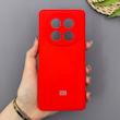 قاب گوشی Redmi Note 14 Pro 4G شیائومی سیلیکونی اورجینال پاک کنی سورا SORA درجه یک زیربسته قرمز کد 169918