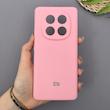 قاب گوشی Redmi Note 14 Pro 4G شیائومی سیلیکونی اورجینال پاک کنی سورا SORA درجه یک زیربسته صورتی کد 169920