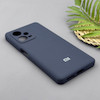 قاب گوشی Redmi Note 12 Pro Plus شیائومی سیلیکونی اورجینال پاک کنی سورا SORA درجه یک زیربسته سرمه ای کد 169924