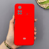 قاب گوشی Poco M4 Pro 4G شیائومی سیلیکونی اورجینال پاک کنی سورا SORA درجه یک زیربسته قرمز کد 169939