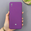 قاب گوشی Redmi 9A - Redmi 9AT - Redmi 9A Sport شیائومی سیلیکونی اورجینال پاک کنی سورا SORA درجه یک زیربسته بنفش کد 169963
