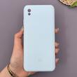 قاب گوشی Redmi 9A - Redmi 9AT - Redmi 9A Sport شیائومی سیلیکونی اورجینال پاک کنی سورا SORA درجه یک زیربسته آبی روشن کد 169964