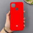 قاب گوشی Redmi 9C - Redmi 10A - Poco C3 شیائومی سیلیکونی اورجینال پاک کنی سورا SORA درجه یک زیربسته قرمز کد 169970