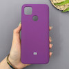 قاب گوشی Redmi 9C - Redmi 10A - Poco C3 شیائومی سیلیکونی اورجینال پاک کنی سورا SORA درجه یک زیربسته بنفش کد 169975