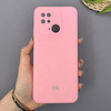 قاب گوشی Redmi 10C - Redmi 10 Power - Poco C40 شیائومی سیلیکونی اورجینال پاک کنی سورا SORA درجه یک زیربسته صورتی کد 169981