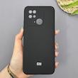 قاب گوشی Redmi 10C - Redmi 10 Power - Poco C40 شیائومی سیلیکونی اورجینال پاک کنی سورا SORA درجه یک زیربسته مشکی کد 169983