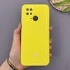 قاب گوشی Redmi 10C - Redmi 10 Power - Poco C40 شیائومی سیلیکونی اورجینال پاک کنی سورا SORA درجه یک زیربسته زرد کد 169985