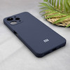 قاب گوشی Redmi 12 - Poco M6 Pro 5G شیائومی سیلیکونی اورجینال پاک کنی سورا SORA درجه یک زیربسته سرمه ای کد 169988