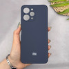 قاب گوشی Redmi 12 - Poco M6 Pro 5G شیائومی سیلیکونی اورجینال پاک کنی سورا SORA درجه یک زیربسته سرمه ای کد 169988