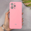 قاب گوشی Redmi 12 - Poco M6 Pro 5G شیائومی سیلیکونی اورجینال پاک کنی سورا SORA درجه یک زیربسته صورتی کد 169989