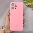 قاب گوشی Redmi 12 - Poco M6 Pro 5G شیائومی سیلیکونی اورجینال پاک کنی سورا SORA درجه یک زیربسته صورتی کد 169989