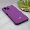 قاب گوشی Redmi 12 - Poco M6 Pro 5G شیائومی سیلیکونی اورجینال پاک کنی سورا SORA درجه یک زیربسته بنفش کد 169990