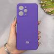 قاب گوشی Redmi 12 - Poco M6 Pro 5G شیائومی سیلیکونی اورجینال پاک کنی سورا SORA درجه یک زیربسته بنفش کد 169991