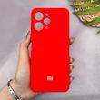 قاب گوشی Redmi 12 - Poco M6 Pro 5G شیائومی سیلیکونی اورجینال پاک کنی سورا SORA درجه یک زیربسته قرمز کد 169993