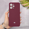قاب گوشی Redmi 12 - Poco M6 Pro 5G شیائومی سیلیکونی اورجینال پاک کنی سورا SORA درجه یک زیربسته زرشکی کد 169999