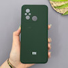 قاب گوشی Redmi 12C - Poco C55 - Redmi 11A شیائومی سیلیکونی اورجینال پاک کنی سورا SORA درجه یک زیربسته سبز کد 1000005