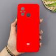 قاب گوشی Redmi 12C - Poco C55 - Redmi 11A شیائومی سیلیکونی اورجینال پاک کنی سورا SORA درجه یک زیربسته قرمز کد 1000008