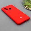 قاب گوشی Redmi 12C - Poco C55 - Redmi 11A شیائومی سیلیکونی اورجینال پاک کنی سورا SORA درجه یک زیربسته قرمز کد 1000008
