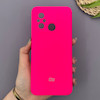 قاب گوشی Redmi 12C - Poco C55 - Redmi 11A شیائومی سیلیکونی اورجینال پاک کنی سورا SORA درجه یک زیربسته سرخابی کد 1000010