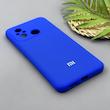 قاب گوشی Redmi 12C - Poco C55 - Redmi 11A شیائومی سیلیکونی اورجینال پاک کنی سورا SORA درجه یک زیربسته آبی کاربنی کد 1000011