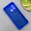 قاب گوشی Redmi 12C - Poco C55 - Redmi 11A شیائومی سیلیکونی اورجینال پاک کنی سورا SORA درجه یک زیربسته آبی کاربنی کد 1000011