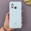 قاب گوشی Redmi 12C - Poco C55 - Redmi 11A شیائومی سیلیکونی اورجینال پاک کنی سورا SORA درجه یک زیربسته آبی روشن کد 1000012