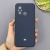قاب گوشی Redmi 12C - Poco C55 - Redmi 11A شیائومی سیلیکونی اورجینال پاک کنی سورا SORA درجه یک زیربسته سرمه ای کد 1000013