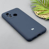 قاب گوشی Redmi 12C - Poco C55 - Redmi 11A شیائومی سیلیکونی اورجینال پاک کنی سورا SORA درجه یک زیربسته سرمه ای کد 1000013