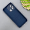 قاب گوشی Redmi 12C - Poco C55 - Redmi 11A شیائومی سیلیکونی اورجینال پاک کنی سورا SORA درجه یک زیربسته سرمه ای کد 1000013