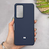 قاب گوشی Xiaomi 12T - Xiaomi 12T Pro - Redmi K50 Ultra شیائومی سیلیکونی اورجینال پاک کنی سورا SORA درجه یک زیربسته سرمه ای کد 1000014