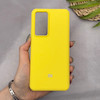 قاب گوشی Xiaomi 12T - Xiaomi 12T Pro - Redmi K50 Ultra شیائومی سیلیکونی اورجینال پاک کنی سورا SORA درجه یک زیربسته زرد کد 1000020