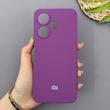 قاب گوشی Redmi 13 4G - Redmi 13 5G - Redmi 13X - Poco M6 4G شیائومی سیلیکونی اورجینال پاک کنی سورا SORA درجه یک زیربسته بنفش کد 1000026