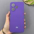 قاب گوشی Redmi 13 4G - Redmi 13 5G - Redmi 13X - Poco M6 4G شیائومی سیلیکونی اورجینال پاک کنی سورا SORA درجه یک زیربسته بنفش کد 1000027