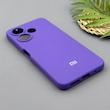 قاب گوشی Redmi 13 4G - Redmi 13 5G - Redmi 13X - Poco M6 4G شیائومی سیلیکونی اورجینال پاک کنی سورا SORA درجه یک زیربسته بنفش کد 1000027