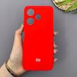 قاب گوشی Redmi 13 4G - Redmi 13 5G - Redmi 13X - Poco M6 4G شیائومی سیلیکونی اورجینال پاک کنی سورا SORA درجه یک زیربسته قرمز کد 1000030