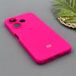 قاب گوشی Redmi 13 4G - Redmi 13 5G - Redmi 13X - Poco M6 4G شیائومی سیلیکونی اورجینال پاک کنی سورا SORA درجه یک زیربسته سرخابی کد 1000031