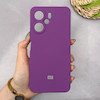 قاب گوشی Redmi 13C - Poco C65 شیائومی سیلیکونی اورجینال پاک کنی سورا SORA درجه یک زیربسته بنفش کد 1000033