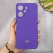 قاب گوشی Redmi 13C - Poco C65 شیائومی سیلیکونی اورجینال پاک کنی سورا SORA درجه یک زیربسته بنفش کد 1000034