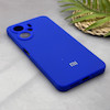 قاب گوشی Redmi 13C - Poco C65 شیائومی سیلیکونی اورجینال پاک کنی سورا SORA درجه یک زیربسته آبی کاربنی کد 1000036