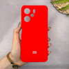 قاب گوشی Redmi 13C - Poco C65 شیائومی سیلیکونی اورجینال پاک کنی سورا SORA درجه یک زیربسته قرمز کد 1000037