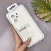 قاب گوشی Redmi 13C - Poco C65 شیائومی سیلیکونی اورجینال پاک کنی سورا SORA درجه یک زیربسته سفید کد 1000038