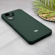 قاب گوشی Redmi 13C - Poco C65 شیائومی سیلیکونی اورجینال پاک کنی سورا SORA درجه یک زیربسته سبز کد 1000039