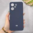 قاب گوشی Redmi 13C - Poco C65 شیائومی سیلیکونی اورجینال پاک کنی سورا SORA درجه یک زیربسته سرمه ای کد 1000042