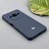 قاب گوشی Redmi A3 - Redmi A3X شیائومی سیلیکونی اورجینال پاک کنی سورا SORA درجه یک زیربسته سرمه ای کد 1000043