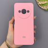 قاب گوشی Redmi A3 - Redmi A3X شیائومی سیلیکونی اورجینال پاک کنی سورا SORA درجه یک زیربسته صورتی کد 1000051