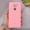 قاب گوشی Redmi 10X - Redmi Note 9 شیائومی سیلیکونی اورجینال پاک کنی سورا SORA درجه یک زیربسته صورتی کد 1000052