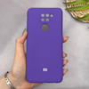 قاب گوشی Redmi 10X - Redmi Note 9 شیائومی سیلیکونی اورجینال پاک کنی سورا SORA درجه یک زیربسته بنفش کد 1000053
