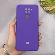 قاب گوشی Redmi 10X - Redmi Note 9 شیائومی سیلیکونی اورجینال پاک کنی سورا SORA درجه یک زیربسته بنفش کد 1000053